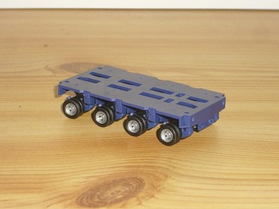 Herpa Schwertransport Goldhofer Tiefladerteil THP 4 achs