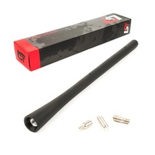 Kurzstabantenne 17,5cm M4 M5 M6 schwarz für SKODA CITIGO FABIA OCTAVIA RAPID