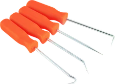 BikeMaster Fits 4-pc Mini Hook And Pick Set