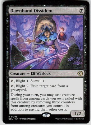 Dawnhand Dissident 98 Lorwyn Eclipsed Magic the Gathering