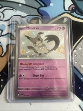 Pokémon TCG Mimikyu Scarlatto e Viola Destino Paldeo Holo Shiny Carta Rara 160/091