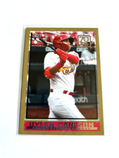 2021 Topps Dylan Carlson RC Topps Baseball 70th Anniversary Card # 70YT-48