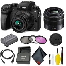 Panasonic Lumix DMC-G7 Mirrorless Micro Four Thirds Digital Camera 14-42mm Lens