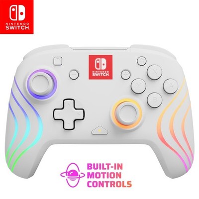 PDP LLC Afterglow  Wave Wireless Controller Weiß für Nintendo Switch Kabellos