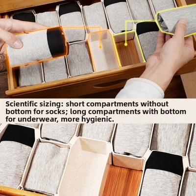 Organisationsset Home Storage Schublade Organizer Modulares Design 6 Kunststofft