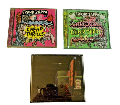 Frank Zappa CD Lot   Cheap Thrills, Son of Cheep Thrills, Make a Jazz Noise 2CD