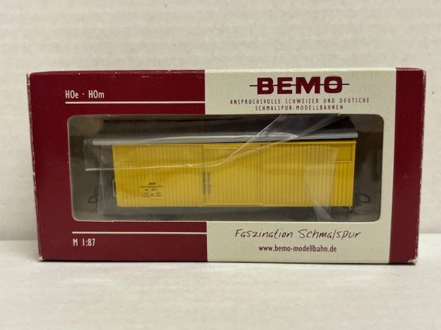 BEMO H0m Xk-v 9077 Materialwagen RhB 2293 197