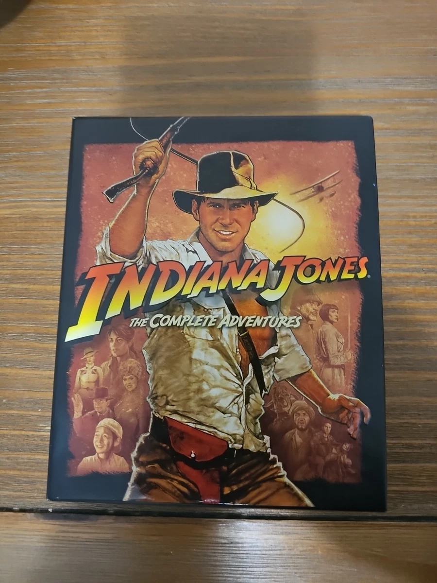 Indiana Jones The Complete Adventures Blu Ray for sale | eBay