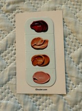 GLOSSIER Cloud Paint Seemless Cheek Color 4 Shade Card Sample NEW