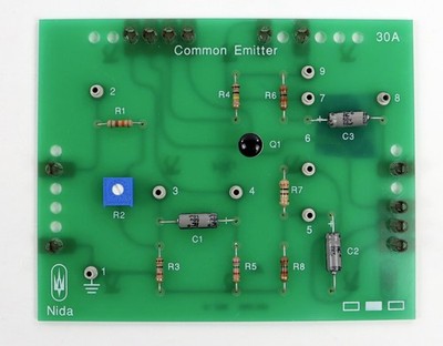 NIDA Common Emitter 30A PC130-30A Experiment Card