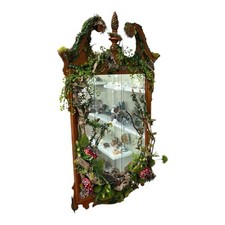 Magical Fairy Moss Mirror Handmade Wall Green...