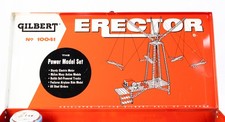 Vintage Gilbert Erector Set No. 10041 Power M...