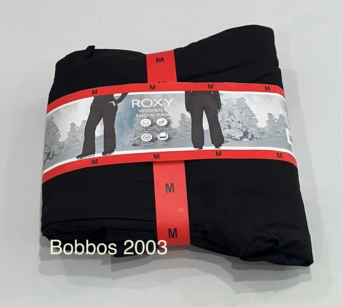 Roxy Women's DryFlight Technology Snow Pants, Black, Size M