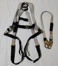 Ergodyne 3197 Full Body Harness With 4ft Fall Restraint Lanyard 
