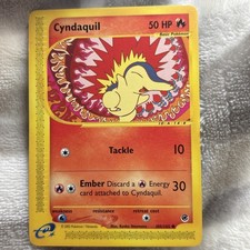 Pokémon TCG Cyndaquil Expedition Base Set, Card 105/165, Regular Common on eBay