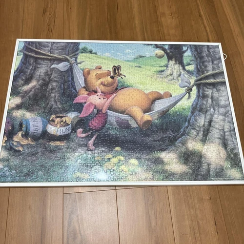 Discontinued Product Winnie The Pooh Jigsaw Puzzle 1000 Happy Hammock CK - Picture 1 of 7
