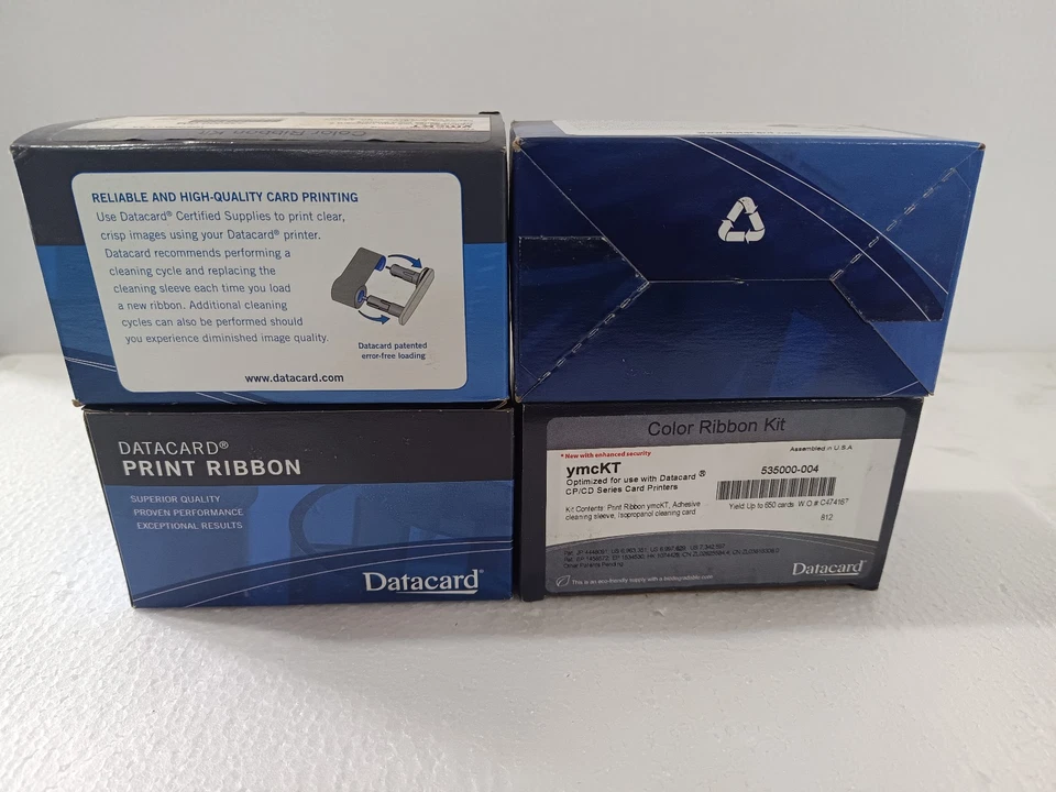 Datacard 535000-004 Color Ribbon Kit (ymcKT) ( Lot of 4 ) - Image 2 of 4