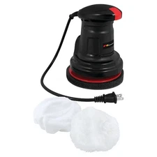 JEGS W50053 Orbital Buffer/Polisher 6 in. Lightweight Compact Design Includes (1