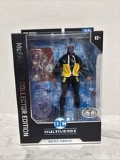DC McFarlane Toys Mister Terrific Justice Society America Platinum Ed NEW
