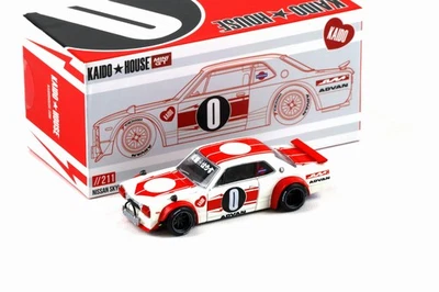 TRUESCALE MINIATURES 1:64 TSM Mini GT Kaido House Nissan Skyline 2000 GT-R KPGC10 Kaido Works V2