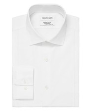 Calvin Klein Men's Infinite Color Regular Fit Dress Shirt 16-16.5 34-35