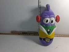 Rare VTG Fisher Price Veggie Tales 2000 Larry Boy Cucumber Reversible TD11T