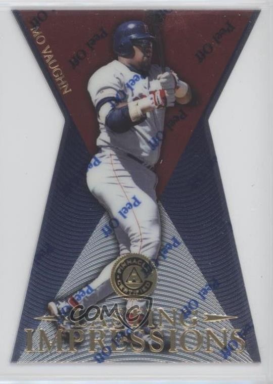 1997 Pinnacle Certified Lasting Impressions Mo Vaughn #3 2f5