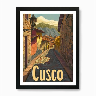 Aihrgdesign A Retro Reiseposter F Gerahmtes Wandbild Poster Leinwanddruck Bild