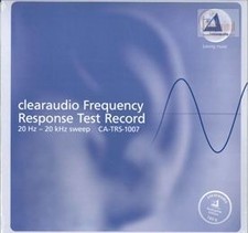 Clearaudio Frequency Response Testschallplatte 180g Audiophil Vinyl LP