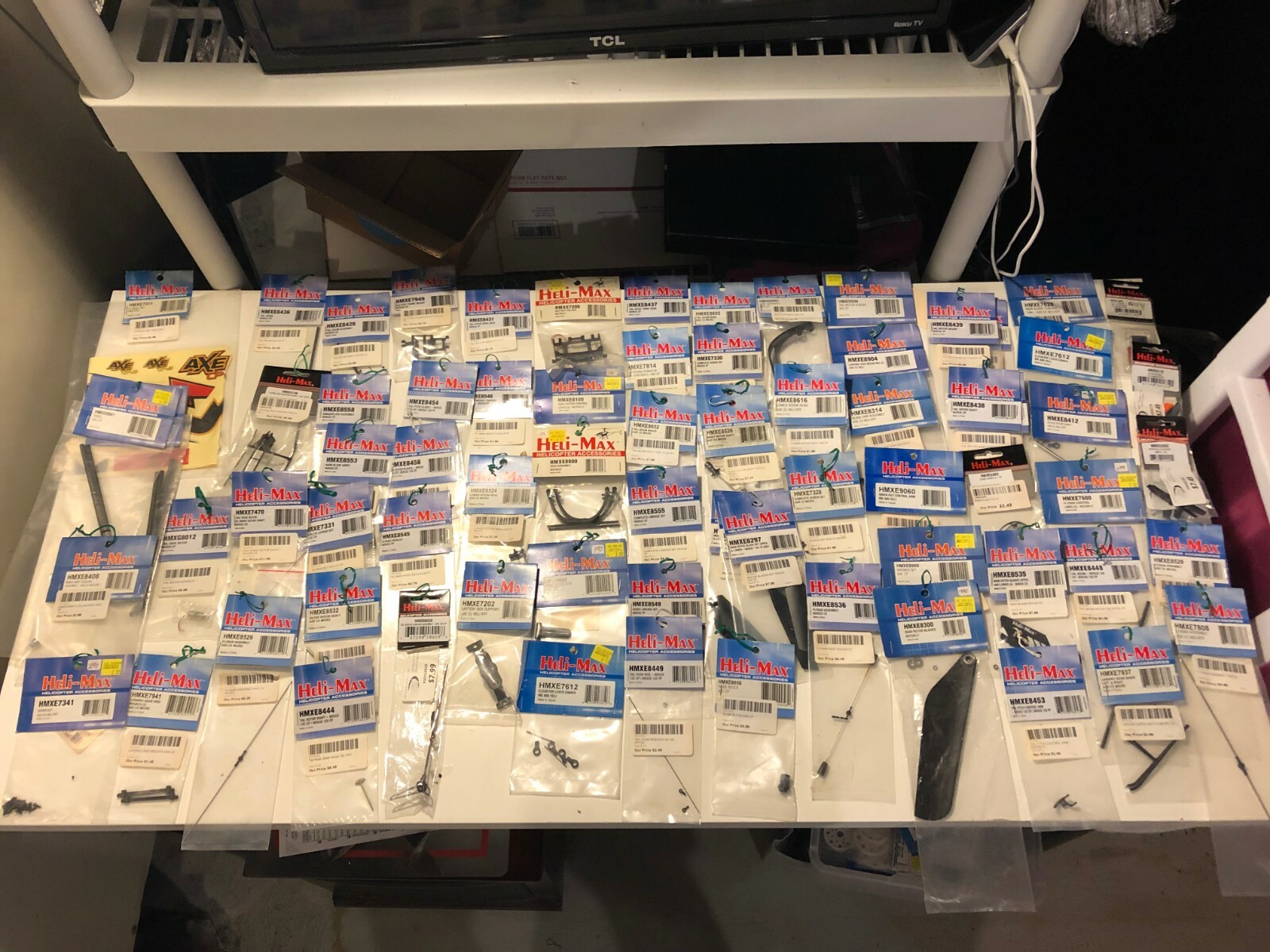 Heli-Max 77 PIECE LOT Novus CP FP redofly AXE 125 EZ RC Helicopter Drone Quad Heli-Max 77 PIECE LOT Novus CP FP redofly AXE 125 EZ RC Helicopter Drone Quad