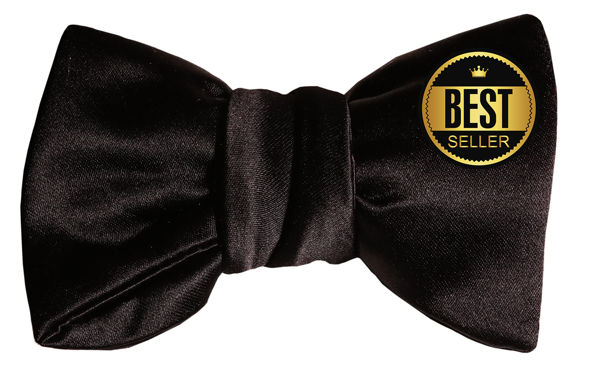 Black Silk Bow Tie By Le Noeud Papillon Of Sydney