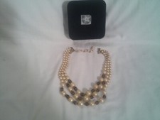 Women Girls Jewelry Necklace Chain Choker Pearl12 iches