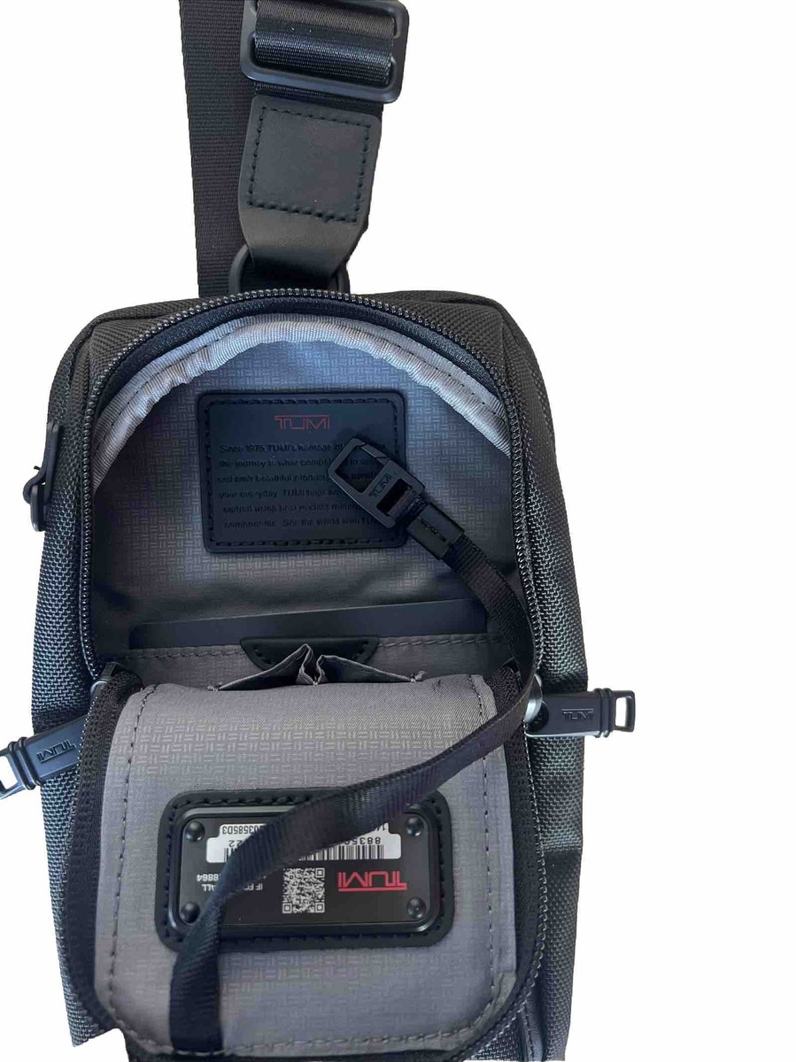 Tumi ALPHA 3 Compact Sling 142398 1041 2603585 Black | eBay Tumi ALPHA 3 Compact Sling 142398 1041 2603585 Black | eBay