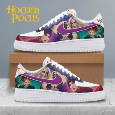 Hocus Pocus The Spooky Time In Halloween Air Force 1 Shoes | eBay