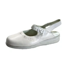 👟 24 HOUR COMFORT Bridie Women's Wide Width Slingback Leather Clogs 👟