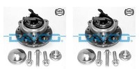 Dayco 2X Radnabe Radlagersatz Vorne FüR Opel Astra H Caravan L35 L48 A04 A05