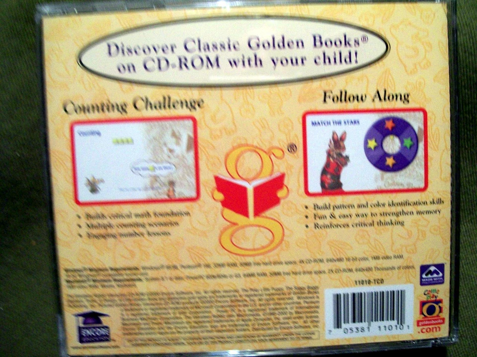 Encore Education The Velveteen Rabbit Interactive Storybook CD-ROM Ages 3-6 - Image 2 of 3
