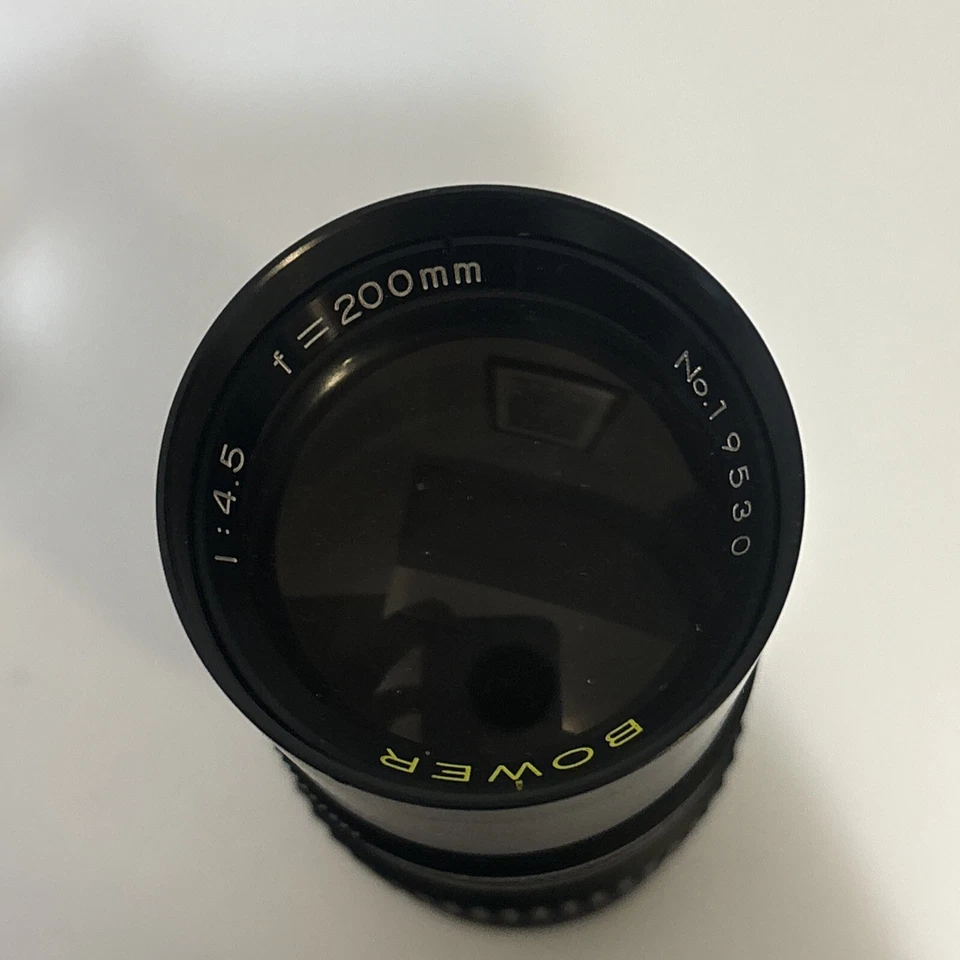 Bower 1:4.5 f=200mm Focus No. 19530 Camera Lens - Image 4 of 4