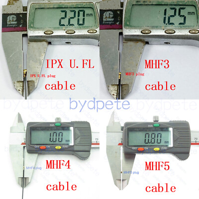 IPX To U.FL Y-Splitter Cable - 1 Input To 2 Output, 50 Ohm, 5cm Length For WiFi/Radio PCB (BYDC001UFLMSMAFH4)