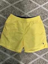 Polo Ralph Lauren 5.75-Inch Traveler Classic Swim Trunk Sz XL Yellow