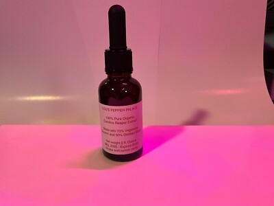 Carolina Reaper Pepper Herbal Extract Organic, 2oz bottle, Circulatory Health