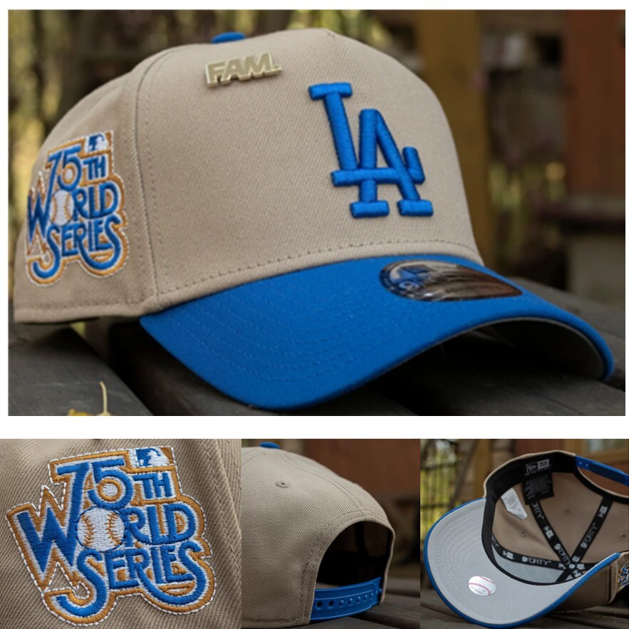 New Era Nineties Los Angeles Dodge 75th World Series Two Tone/Gray UV Truck