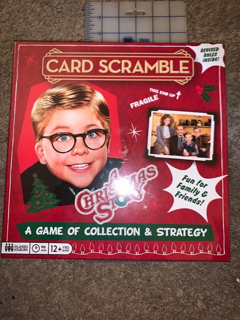 A Christmas Story: Card Scramble Strategy Board Game Sealed | eBay