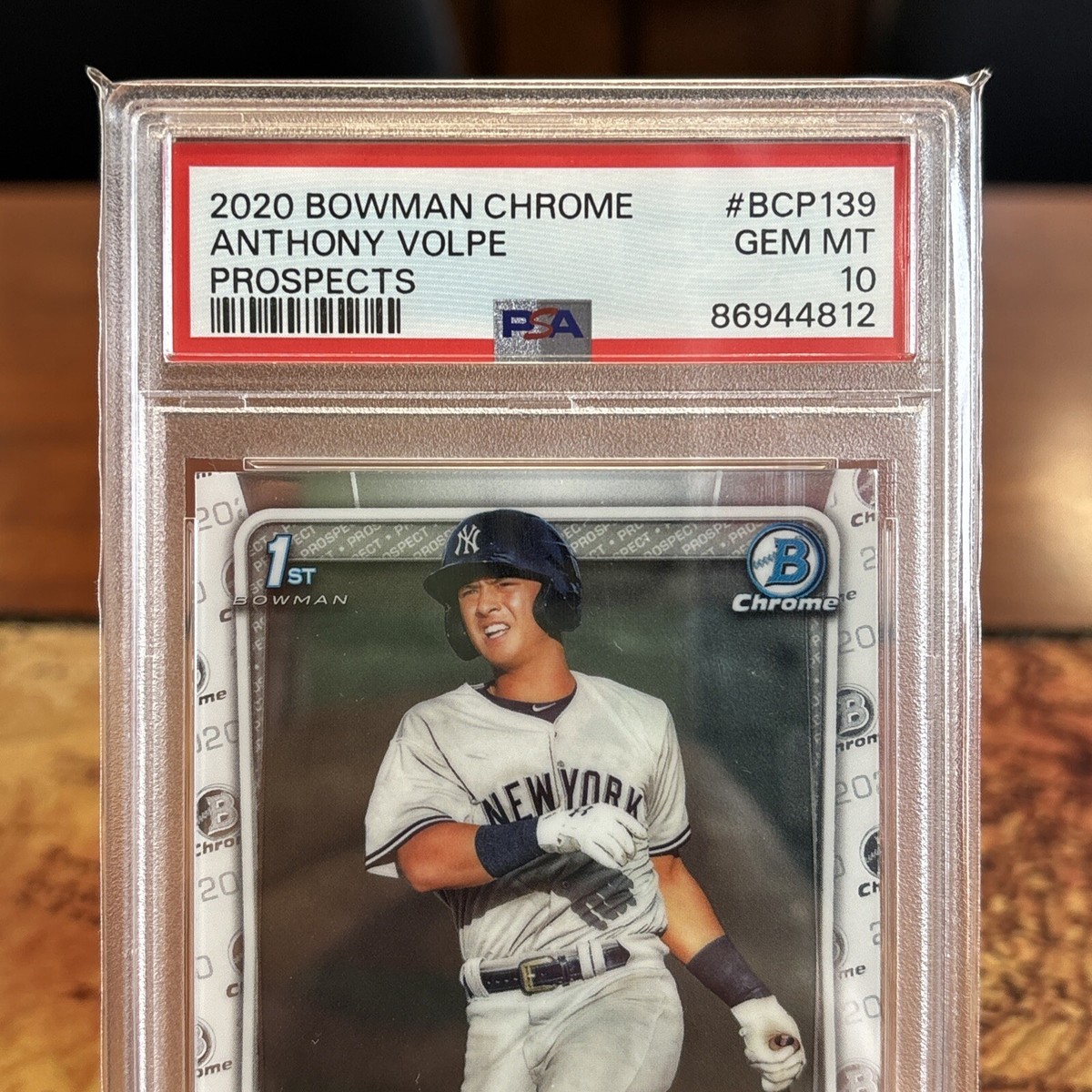 その他 2020 bowman anthony volpe auto psa10 PSA 10 ANTHONY VOLPE 2020 Bowman 1st Edition NY Yankees