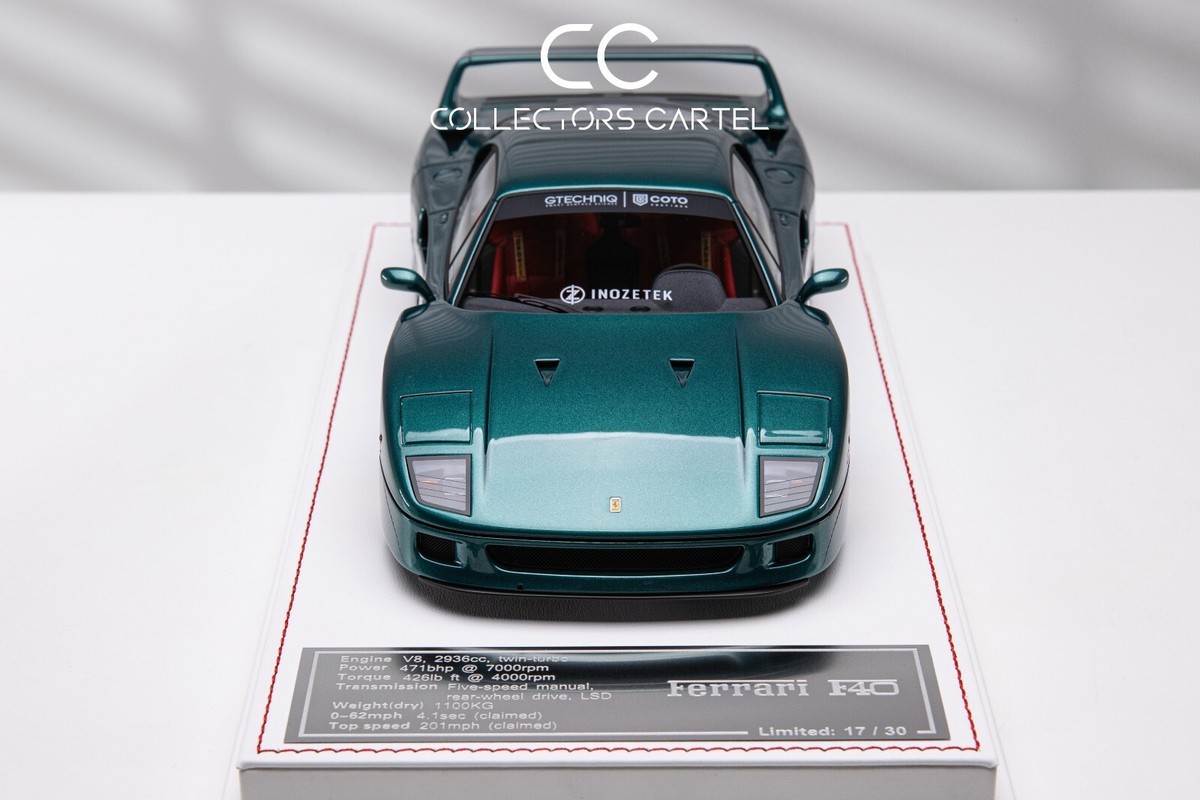 Ferrari F40 1/18 ガレージシーン　ジオラマモデル Ferrari F40 1/18 ガレージシーン ジオラマモデル - メルカリ