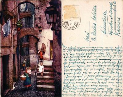 CPA AK SAN REMO Vicolo Manaraia ITALY (531481)