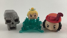 Disney Tsum Tsum Peter Pan Mini Stackable Figures Tinker Bell Captain Hook Lot