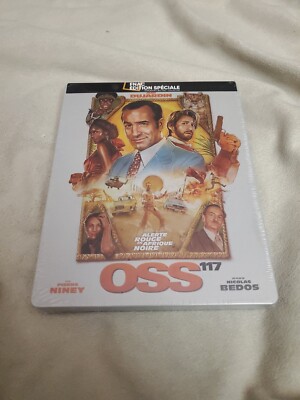 Oss 117: Red Alert IN Africa - Blu-Ray Steelbook - Region Free - New! Rare!