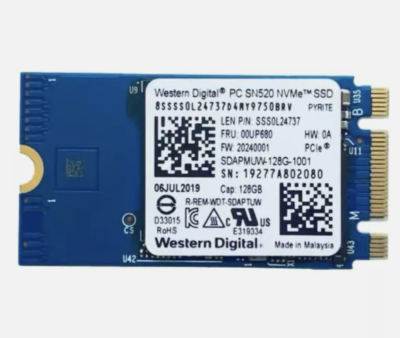Western Digital SN520 NVMe 128GB M.2 2242 SSD PCIe3x2 For Lenovo
