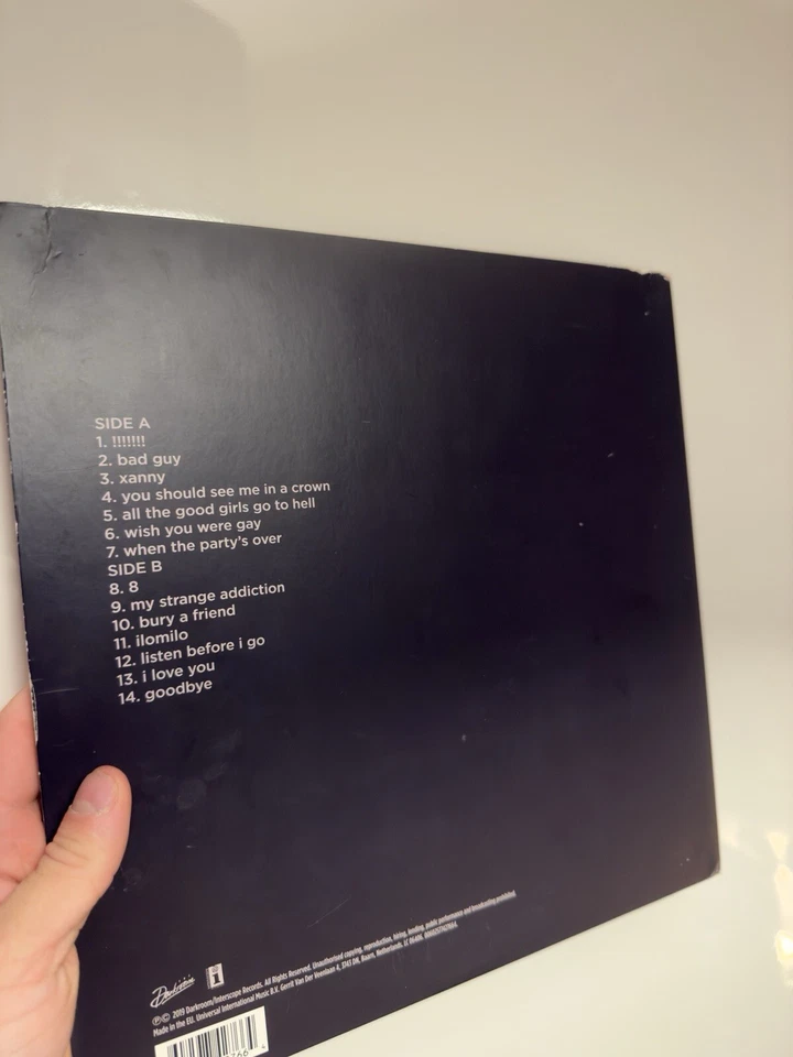 billie eilish signed vinyl - Image 3 of 4